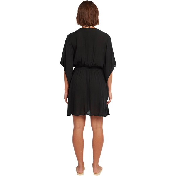 2026 O'Neill Womens Essentials Tokeena Cover Up Dress 1300138 - Black Out